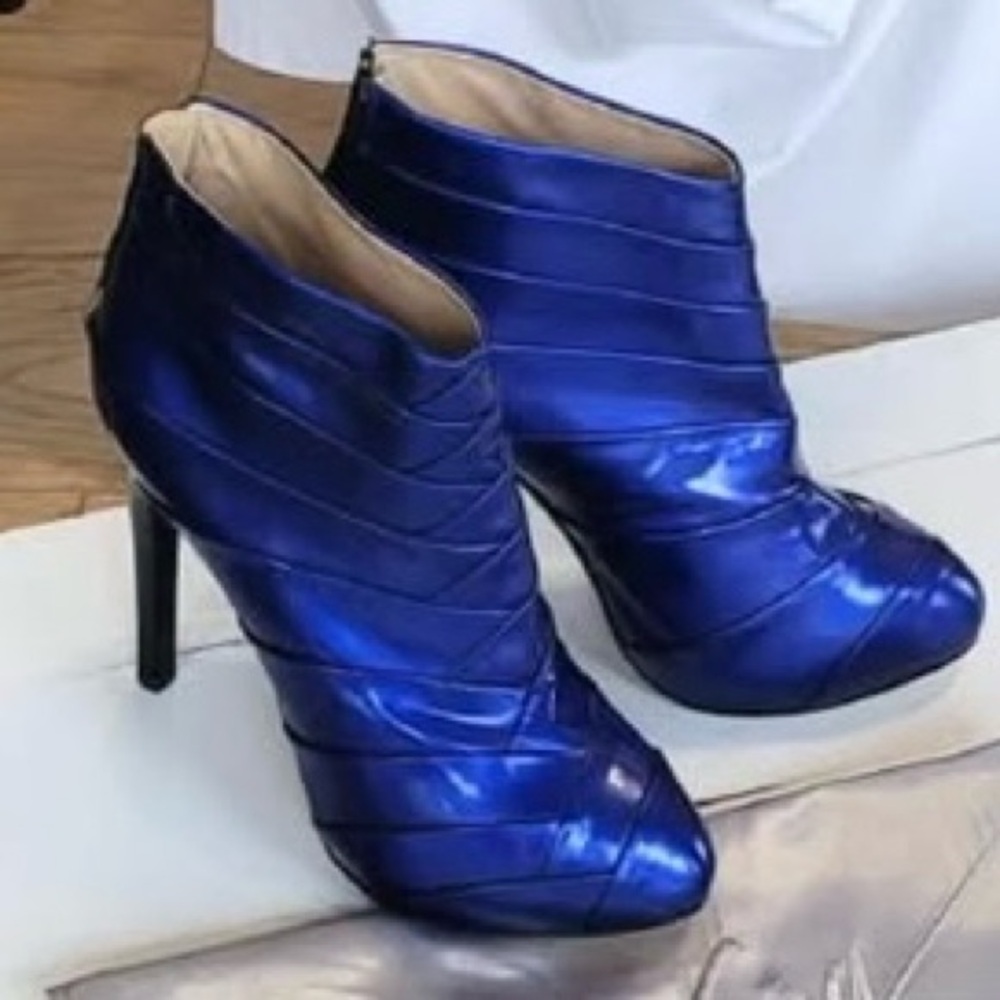 Giuseppe Zanotti Electric Blue Booties